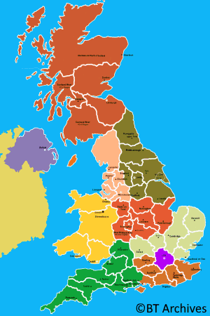 GPO Regions and Areas
