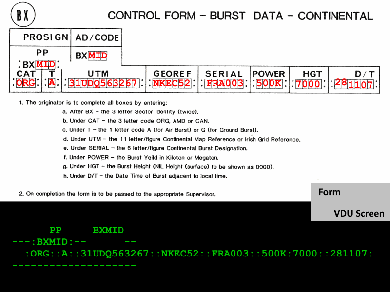 Example Form