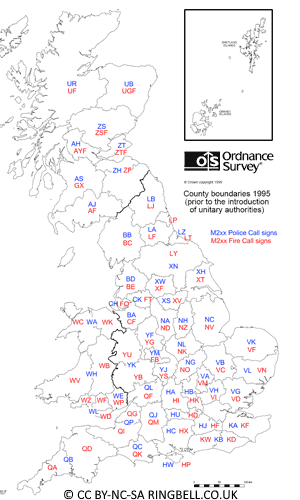 M2XX Callsign Map