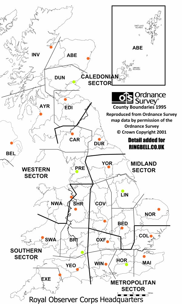 Map of UK