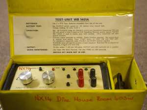 Test Unit WB1401A, diagram WB29821